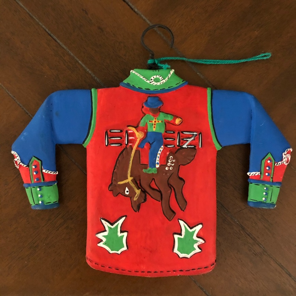 🎄Western Shirt Ornament